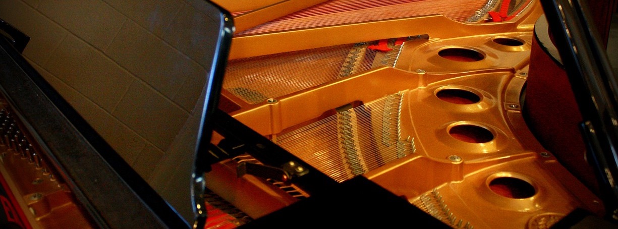 Image of piano parts